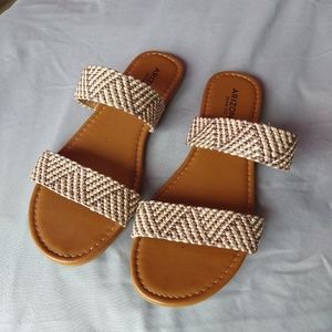 Arizona Jean Co. Sandals Brown Sz 7